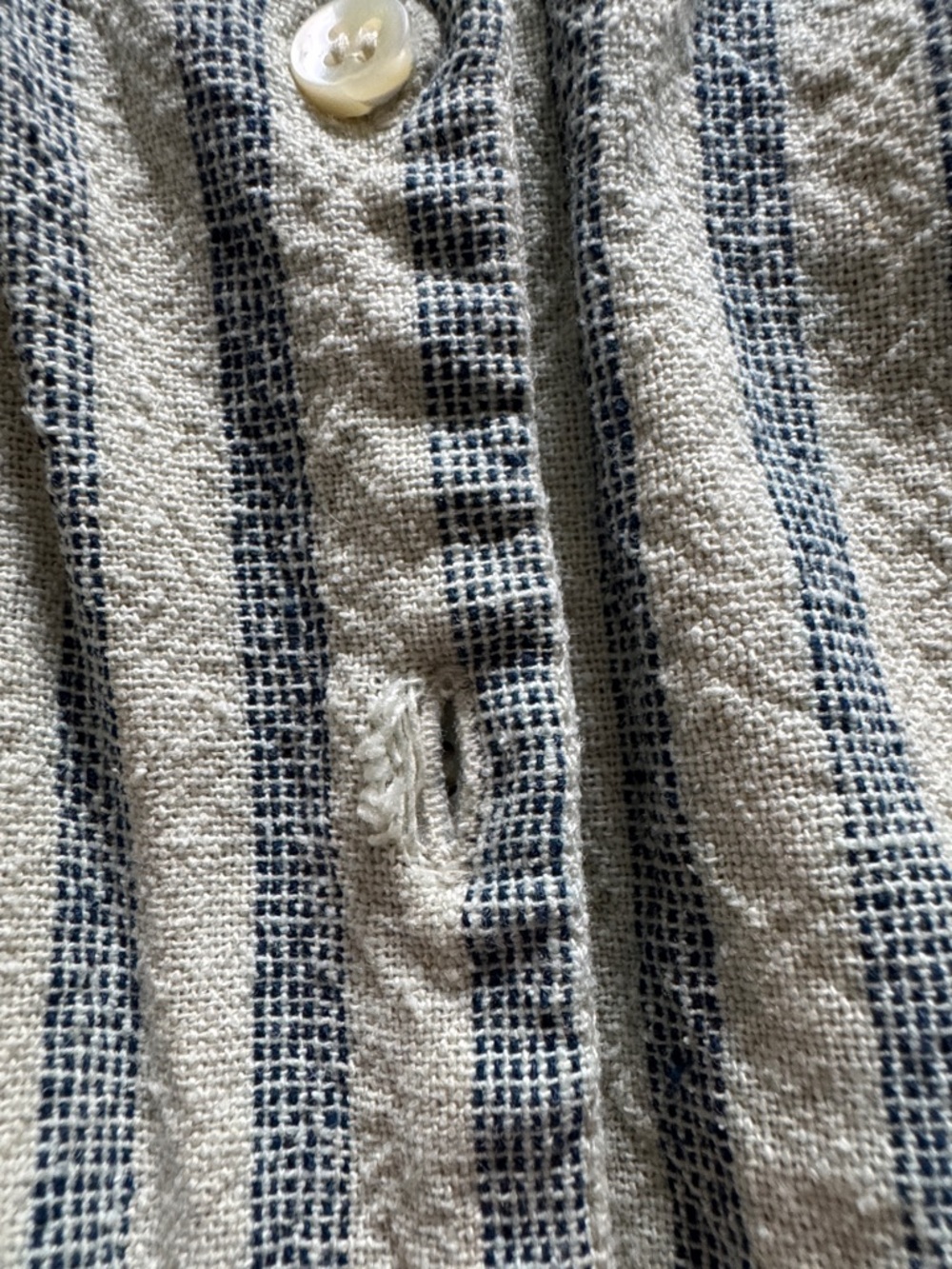 DÔEN Biarritz Seaside Stripe Silk Jumpsuit - Picture 14 of 16